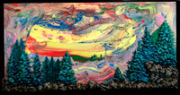ARCADIA 24"x48"   FOR PRICING AND SHIPPING/DELIVERYS OF THESE ORIGINAL ART PAINTINGS: EMAIL ME @ "mickjoyce007@gmail.com"