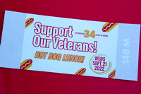 Support our Veterans-Hot Dog Lunch-Sept. 21, 2022