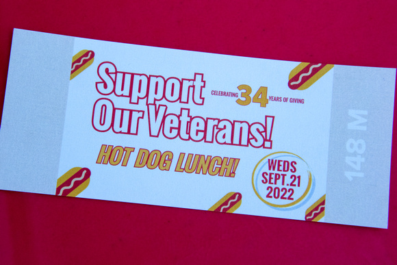 Support our Veterans-Hot Dog Lunch-1